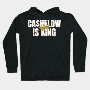 Cashflow is King distressed Hoodie